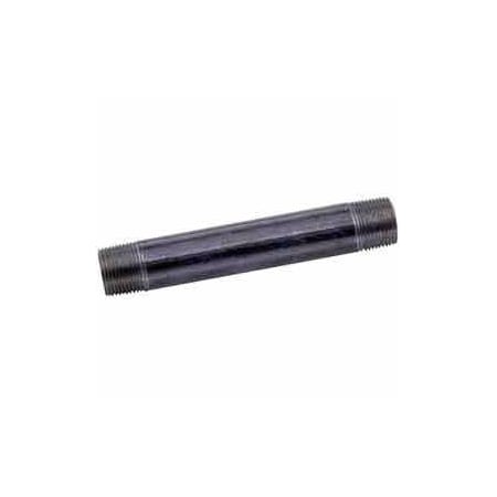 1/2 In. X 4 In. Black Steel Pipe Nipple 150 PSI Lead Free